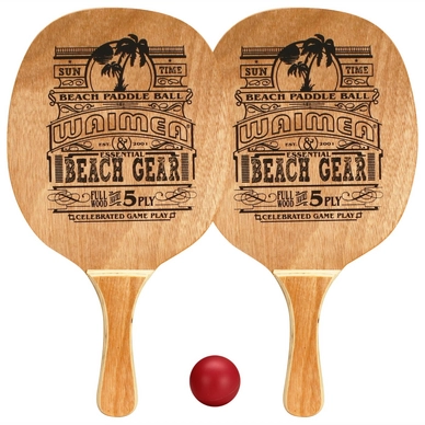 Beachball Set Waimea Fluor Rot
