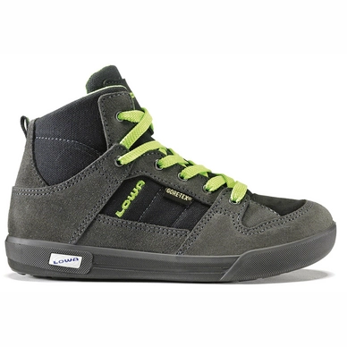 Chaussures de Marche Lowa Lenny GTX Mid Anthracite Lime