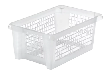 Aufbewahrungskorb Orthex Smartstore Basic Stapelbar Transparent L