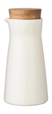 Melkkan Iittala Teema Met Houten Stop Wit 200 ml