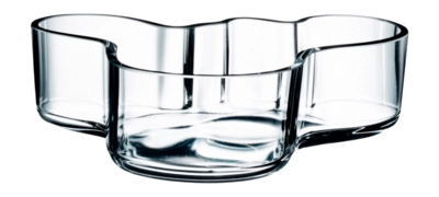 Decorative bowl Iittala Alvar Aalto Clear 5 x 19 cm