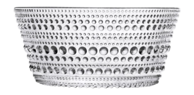 Bowl / Dish Iittala Kastehelmi Clear 10.8 cm