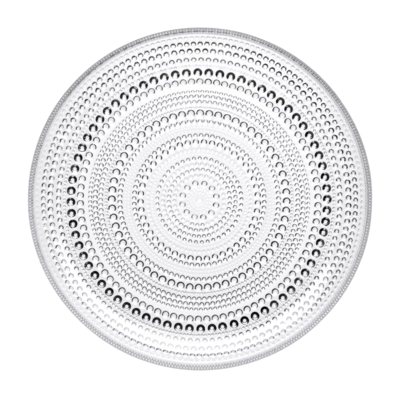 Dinner plate Iittala Kastehelmi Clear 25 cm 25