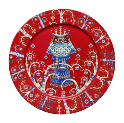 Dinner plate Iittala Taika Red 27 cm
