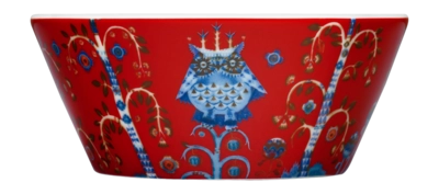 Bowl / Dish Iittala Taika Red 12.1 cm