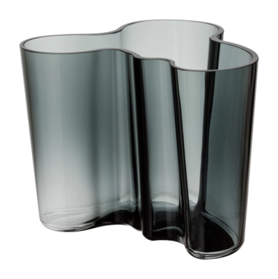 Vase Iittala Alvar Aalto Dark Grey 16 cm 25
