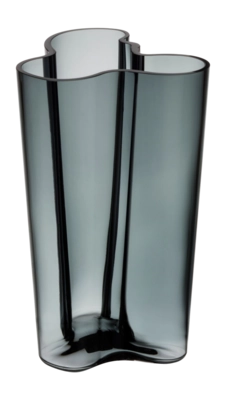 Vase Iittala Alvar Aalto Finlandia Dark Grey 25 cm 25