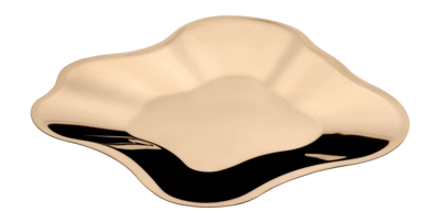 Decorative bowl Iittala Alvar Aalto Rose Gold 50 cm