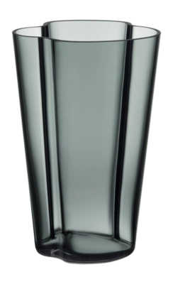 Vaas Iittala Alvar Aalto Donkergrijs 22 cm