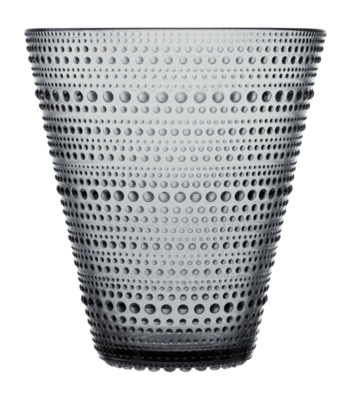 Vase Iittala Kastehelmi Grey 15.4 cm 25