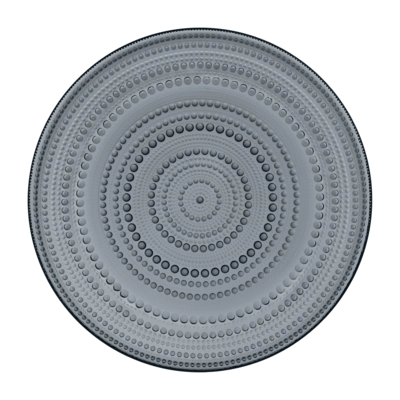 Dinner plate Iittala Kastehelmi Dark Grey 31 cm 25