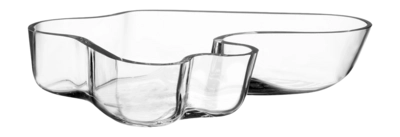 Dekoschale Iittala Aalto Klar 26 x 5 cm