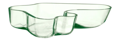 Decorative bowl Iittala Aalto Green 26 x 5 cm