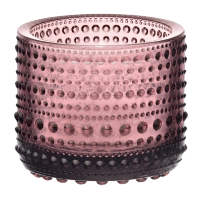 Tea Light Holder Iittala Kastehelmi Calluna Purple 6.4 cm 25