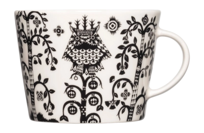 Kaffeetasse Iittala Taika Schwarz 300ml