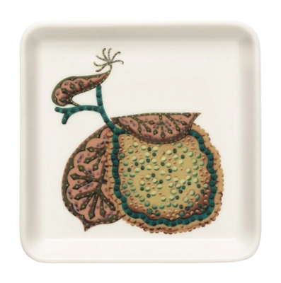 Dinner plate Iittala Taika Square Sato Multicolour (12 x 12 cm)
