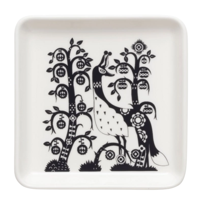 Essensteller Iittala Taika Quadratisch Schwarz (12 x 12 cm)