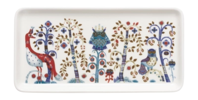 Essensteller Iittala Taika Rechteckig Weiß Mehrfarbig (12 x 24 cm)