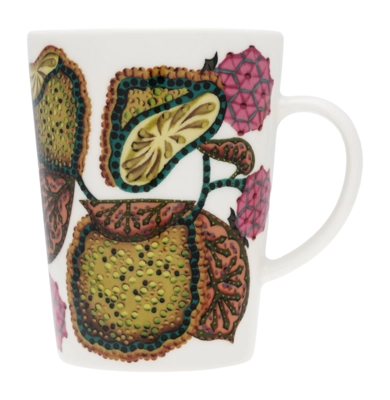 Tazza Iittala Taika Sato 400 ml, Con manico, Porcellana, Raccolto, Giallo / Rosa