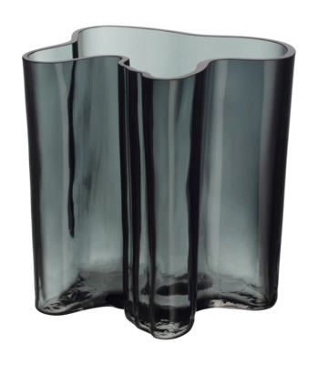 Vaas Iittala Aalto Donkergrijs 20 cm