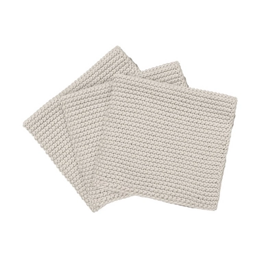 Lavette Blomus Wipe Perla Moonbeam (3 pièces)