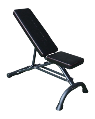 Fitnessbank Iron Gym Zwart