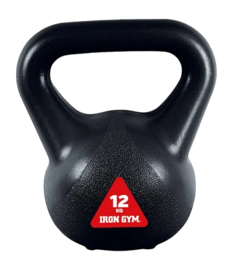 Kettlebel Iron Gym 12 KG Zwart