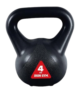 Kettlebel Iron Gym 4 KG Zwart