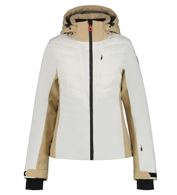 Skijacke Icepeak Eleele Damen Optic White Beige
