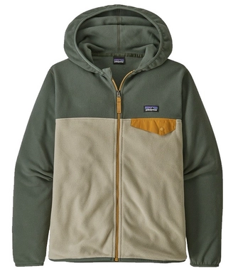 Zip Sweatshirt Patagonia Boys Micro D Snap T El Cap Khaki