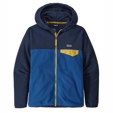 Jacke Patagonia Micro D Snap T Jacket Superior Blue Jungen