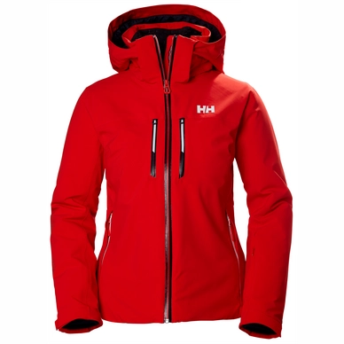 Ski Jas Helly Hansen Women Alphelia LitaLoft Jacket Alert Red