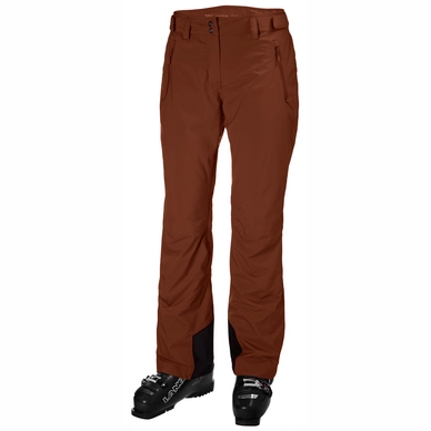 Ski Trousers Helly Hansen Women Legendary Insulated Pant Bark Brown