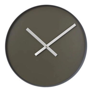 Clock Blomus Rim Tarmac Steel Grey 40.5 cm