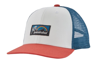 Pet Patagonia Kids Trucker Hat Patalokahi Label Birch White
