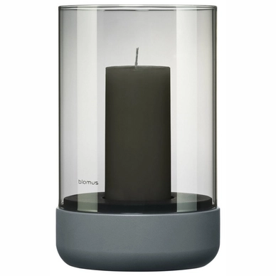 Lanterne Blomus Calma M Acier Grey Smoke