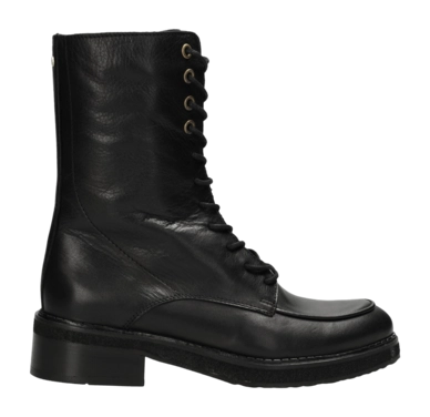 Fred de la Bretoniere Women Sira Lace -Up Boot Black