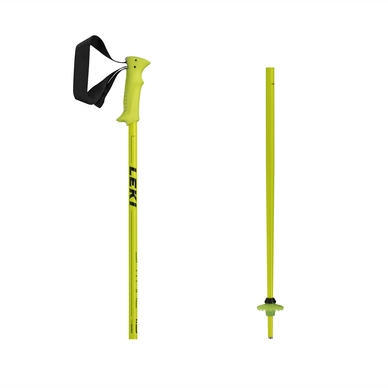 Bâtons de ski Leki Spitfire Junior Metallic Neon Yellow Green Black