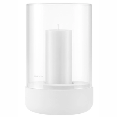 Windlicht Blomus Calma Lily White 20 cm