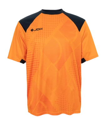 Keepersshirt JDH Kids Carbon Junior Goalie SS Shirt Magma Orange