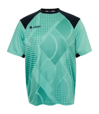 Keepersshirt JDH Unisex Carbon Senior Goalie SS Shirt Ice Green