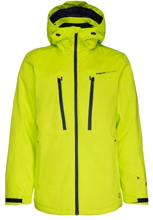 Ski Jas Protest Men Timo 21 Lime Rocks Snowjacket Slim Fit