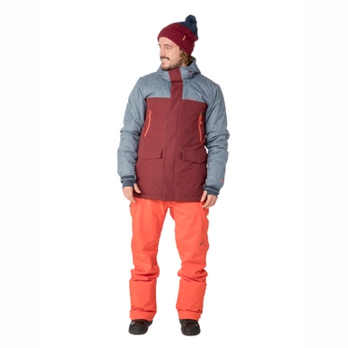Ski Jas Protest Men Brixham Merlot