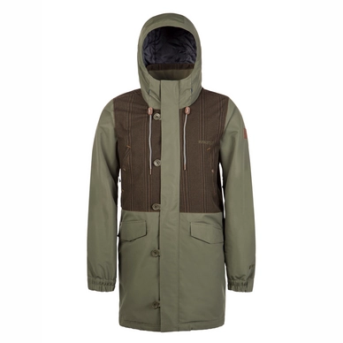 Veste de Ski Protest Men Consider Gravel Green