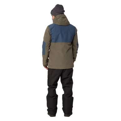 Ski Jas Protest Men Slice Gravel Green