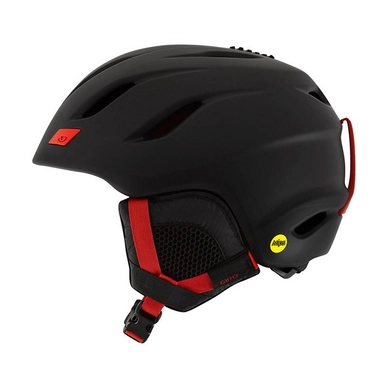 Ski Helmet Giro Nine MIPS Matte Black Bright Red