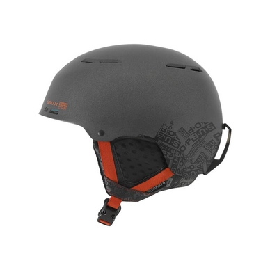 Skihelm Giro Combyn Matte Dark Grey Sub Pop
