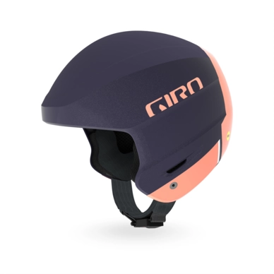 Skihelm Giro Strive MIPS Matte Midnight / Peach