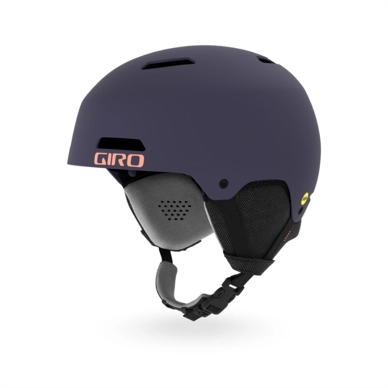 Skihelm Giro Ledge MIPS Matte Midnight / Peach