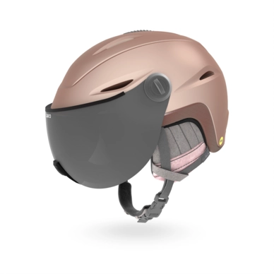 Skihelm Giro Essence MIPS +Shield Matte Rose Gold